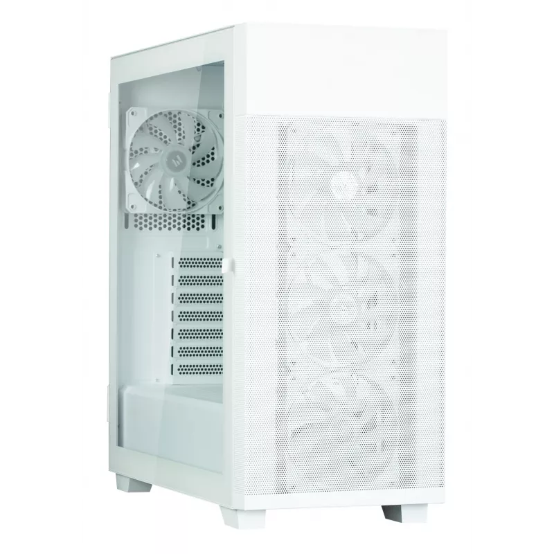 PC korpuss Zalman S5 NEO balta Midi Tower