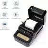Etiķešu printeris NIIMBOT B21S melns — kompakts Bluetooth ruļļu printeris, 50 mm drukas platums, 60 mm/s, Li-Ion 1200 mAh