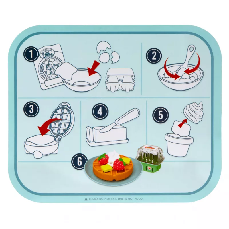 Little Tikes Creative Chefs vafeļu komplekts, Vafeļu komplekts, 3 gadi