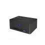 ICY BOX IB-1233CL-CR USB 3.2 Gen 1 (3.1 Gen 1) Type-A Melns