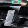 Aukey bezvadu uzlādes turētājs HD-MC13A MagSafe saderīgs ventilācijas atveru automašīnas turētājs iPhone tālruņiem, 15W bezvadu uzlāde
