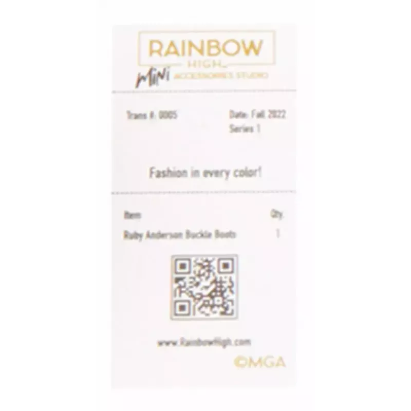 Displeja komplekts Mga Accessories Rainbow High apavi, 27 gabali — dažādi leļļu apavu aksesuāri