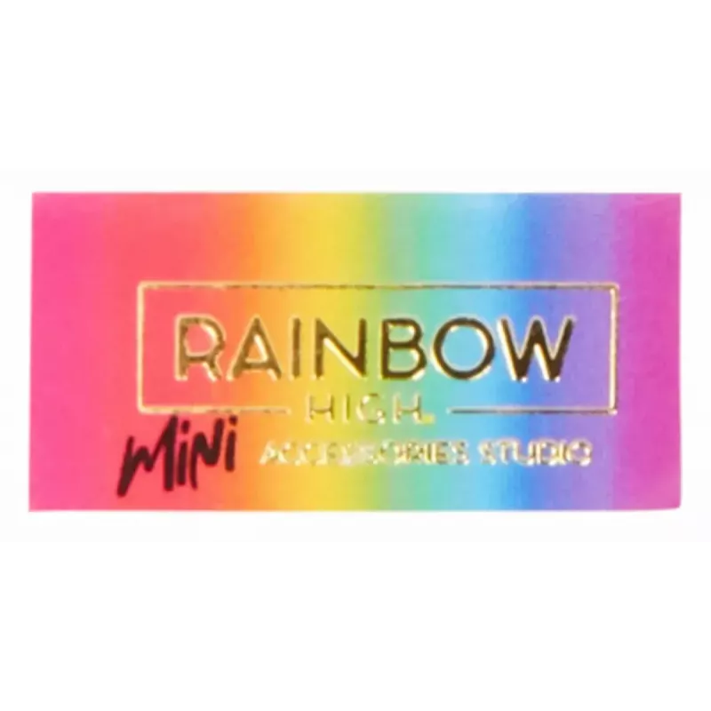 Displeja komplekts Mga Accessories Rainbow High apavi, 27 gabali — dažādi leļļu apavu aksesuāri
