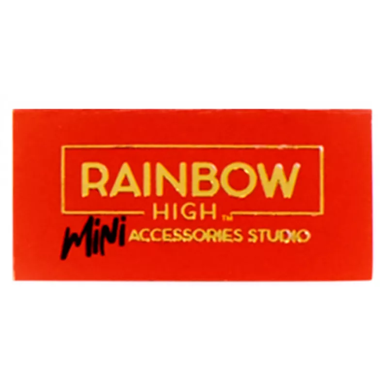 Rainbow High Aksesuāru studija 1. sērija, S sortiments PDQ leļļu apavos