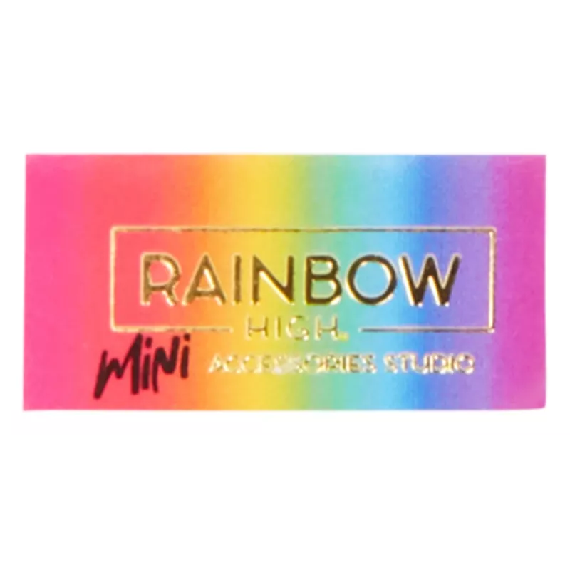 Rainbow High Aksesuāru studija 1. sērija, S sortiments PDQ leļļu apavos