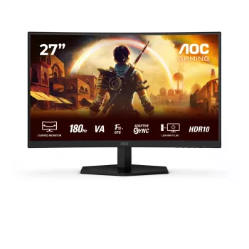 AOC G4 C27G42E datora monitors 68.6 cm (27 collas) 1920 x 1080 pikseļi Full HD LED melns, sarkans
