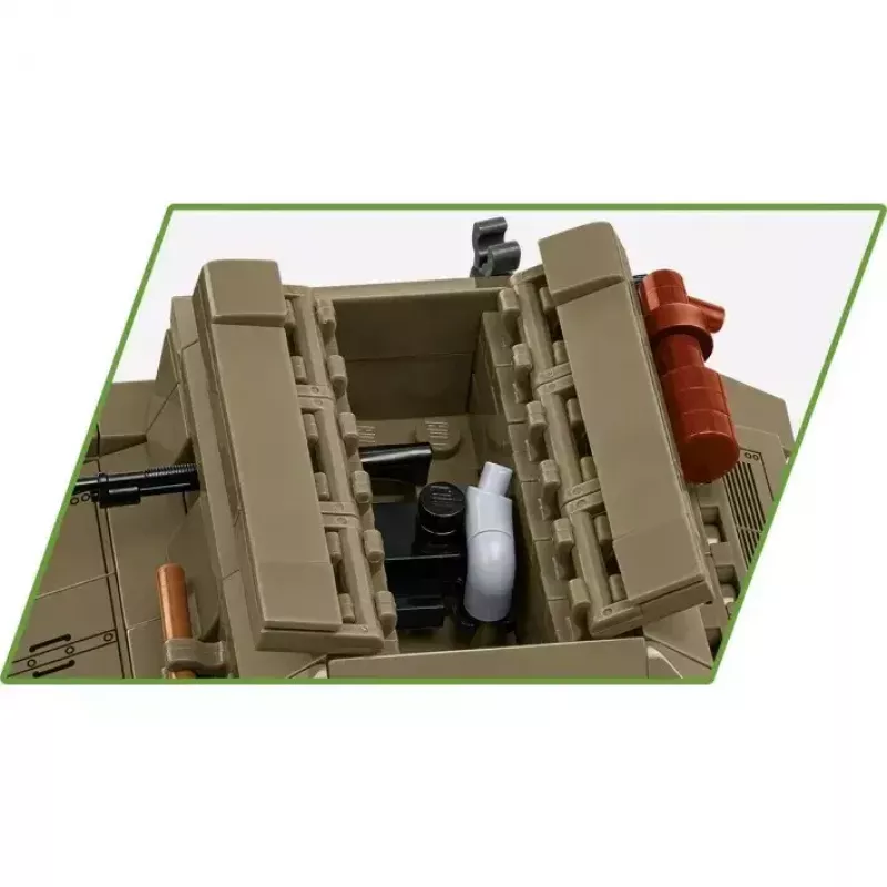 Cobi Blocks Tankette TK-3 konstrukciju komplekts — 323 detaļas
