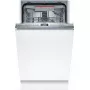 Iebūvējamā trauku mazgājamā mašīna Bosch Serie 4 SPV4HMX49E — Slimline 45 cm, 10 galda klājumu komplekti, 44 dB, 6 programmas