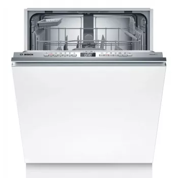 Iebūvējamā trauku mazgājamā mašīna Bosch SMV4ETX08E — 13 galda klājumi, 44 dB, pilna izmēra 60 cm, energoefektivitātes klase B