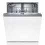 Iebūvējamā trauku mazgājamā mašīna Bosch SMV4ETX08E — 13 galda klājumi, 44 dB, pilna izmēra 60 cm, energoefektivitātes klase B