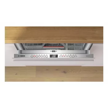 Iebūvējamā trauku mazgājamā mašīna Bosch SMV4ETX08E — 13 galda klājumi, 44 dB, pilna izmēra 60 cm, energoefektivitātes klase B
