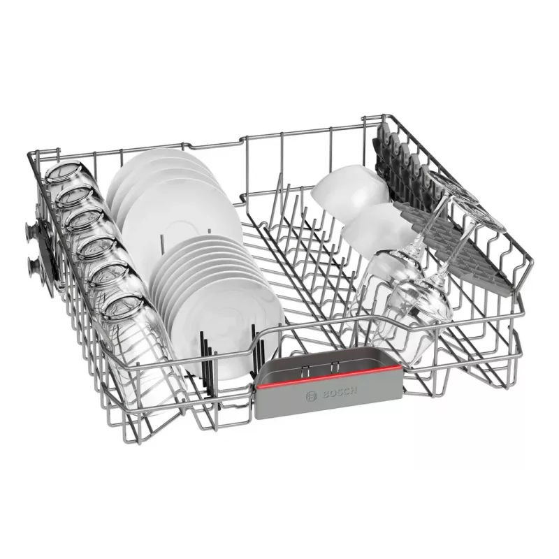 Iebūvējamā trauku mazgājamā mašīna Bosch SMV4ETX08E — 13 galda klājumi, 44 dB, pilna izmēra 60 cm, energoefektivitātes klase B