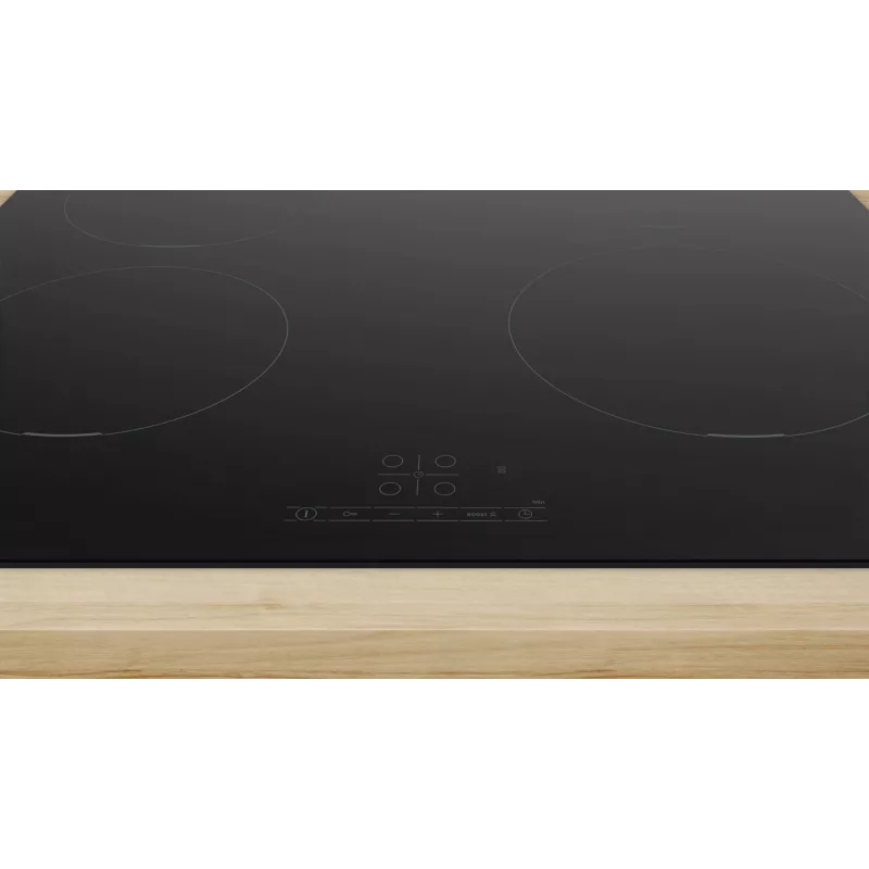 Bosch Serie 4 PUE611BB5E plīts virsma Melns Iebūvējams 60 cm Zonu indukcijas plīts virsma 4 zona(s)