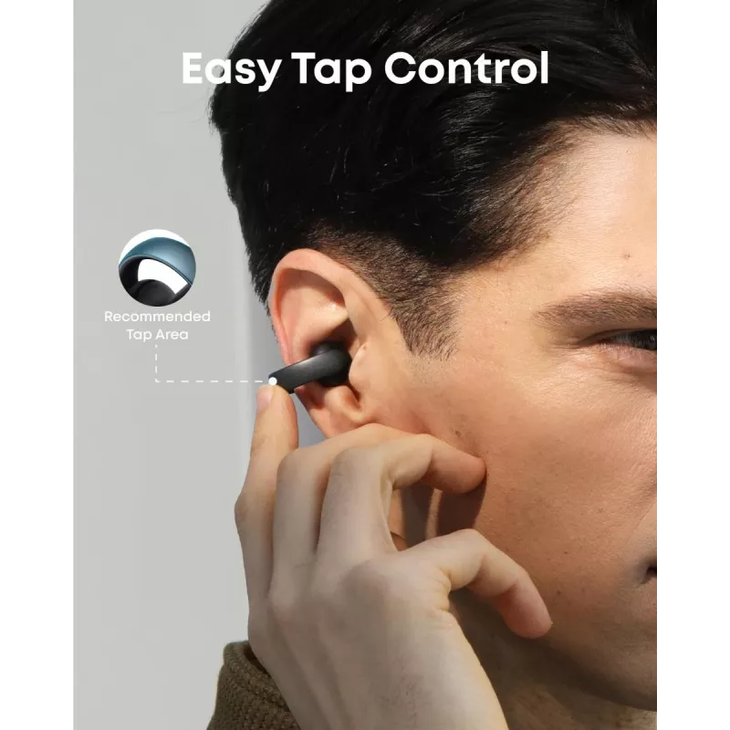 ANKER austiņa - Soundcore Aeroclip - melna