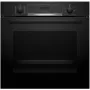 Iebūvējamā elektriskā cepeškrāsns Bosch Serie 4 HBA514BB3 — 71 L, hidrolītiskā tīrīšana, skārienjutīga vadība, A+