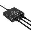 Ethernet sadalītājs QOLTEC 52294 1x3 RJ45 ar USB-C barošanas ieeju