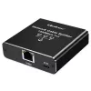 Ethernet sadalītājs QOLTEC 52294 1x3 RJ45 ar USB-C barošanas ieeju