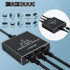 Ethernet sadalītājs QOLTEC 52294 1x3 RJ45 ar USB-C barošanas ieeju
