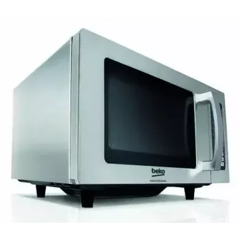 Solo countertop microwave BEKO PRO25IXBP, 25 L, silver, LED display, button controls