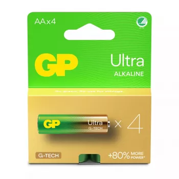 Vienreizēja baterija GP Batteries Ultra Alkaline GP15AU AA LR06 sārmaina