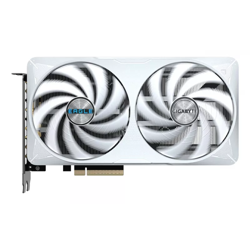 GIGABYTE GeForce RTX 5060 Ti EAGLE OC ICE 16G grafiskā karte - 16GB GDDR7, 128bit, PCI-E 5.0, 2617MHz kodola frekvence, 3 x DisplayPort, 1 x HDMI, GV-N506TEAGLEOC ICE-16GD