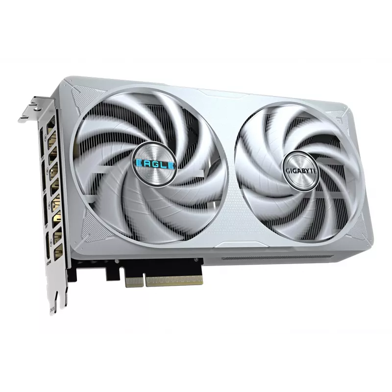 GIGABYTE GeForce RTX 5060 Ti EAGLE OC ICE 16G grafiskā karte - 16GB GDDR7, 128bit, PCI-E 5.0, 2617MHz kodola frekvence, 3 x DisplayPort, 1 x HDMI, GV-N506TEAGLEOC ICE-16GD