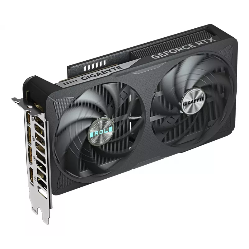 GIGABYTE GeForce RTX 5060 Ti EAGLE OC 16G grafiskā karte - 16 GB GDDR7, 128 bitu, PCI-E 5.0, 2617 MHz kodola frekvence, 3 x DisplayPort, 1 x HDMI, GV-N506TEAGLE OC-16GD