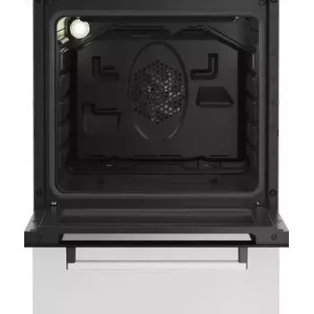 Brīvi stāvoša gāzes-elektriskā plīts BEKO FSE52323DWD, 4 degļu plīts virsma, 60 cm, 55 L cepeškrāsns, energoefektivitātes klase A
