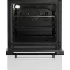 Brīvi stāvoša gāzes-elektriskā plīts BEKO FSE52323DWD, 4 degļu plīts virsma, 60 cm, 55 L cepeškrāsns, energoefektivitātes klase A