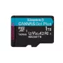 Kingston Technology 1TB microSDXC Canvas Go Plus Gen4 200R A2 U3 viens iepakojums bez adaptera