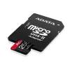 MicroSDXC atmiņas karte ADATA 256 GB AUSDX256GUI3V30SHA2-RA1 UHS-I 10. klase V30 (lasīšana 100 MB/s, rakstīšana 80 MB/s) ar SD adapteri