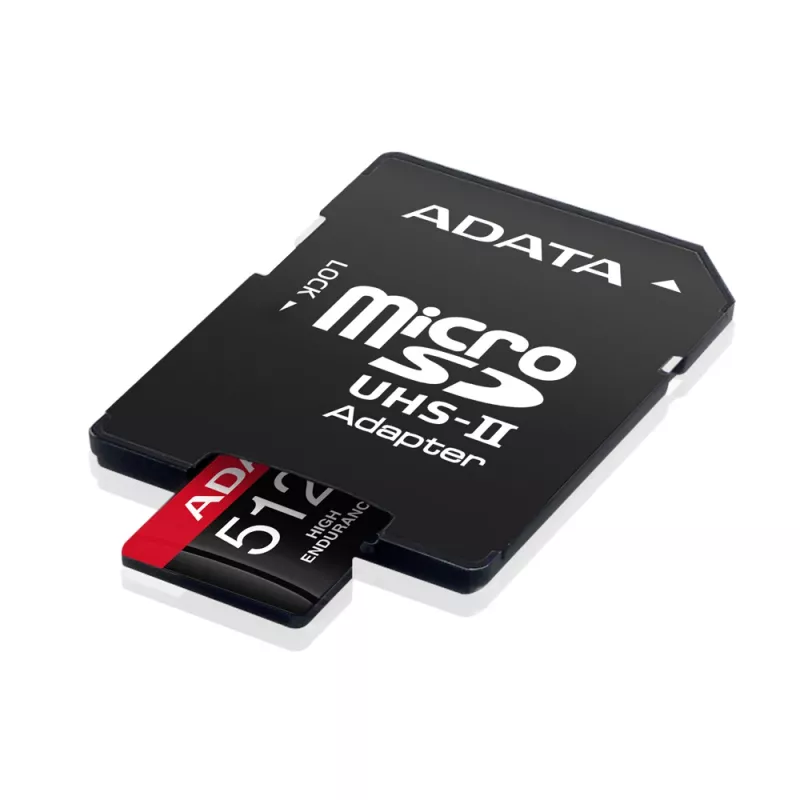 MicroSDXC atmiņas karte ADATA 512 GB UHS‑I U3 V30 10. klase A2, 100/85 MB/s, ūdensizturīga