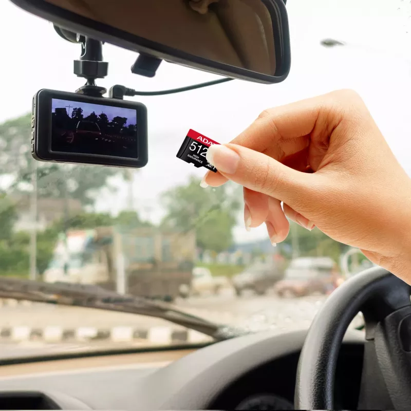 MicroSDXC atmiņas karte ADATA 512 GB UHS‑I U3 V30 10. klase A2, 100/85 MB/s, ūdensizturīga
