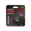 MicroSDXC atmiņas karte ADATA 512 GB UHS‑I U3 V30 10. klase A2, 100/85 MB/s, ūdensizturīga
