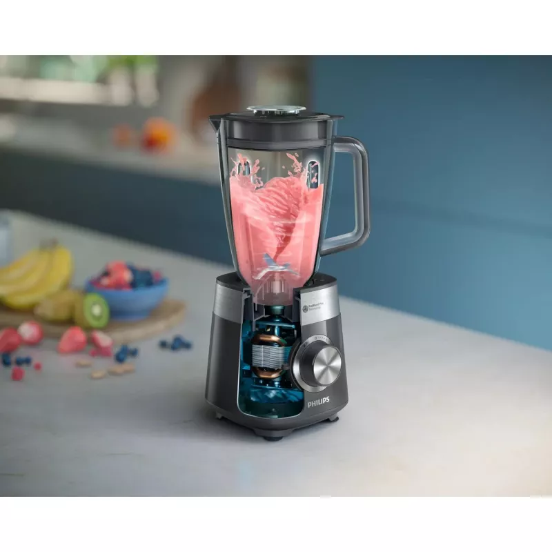 Philips 5000 series HR3020/20 blenderis 2 L Galda blenderis 1000 W Pelēks, Nerūsējošais tērauds