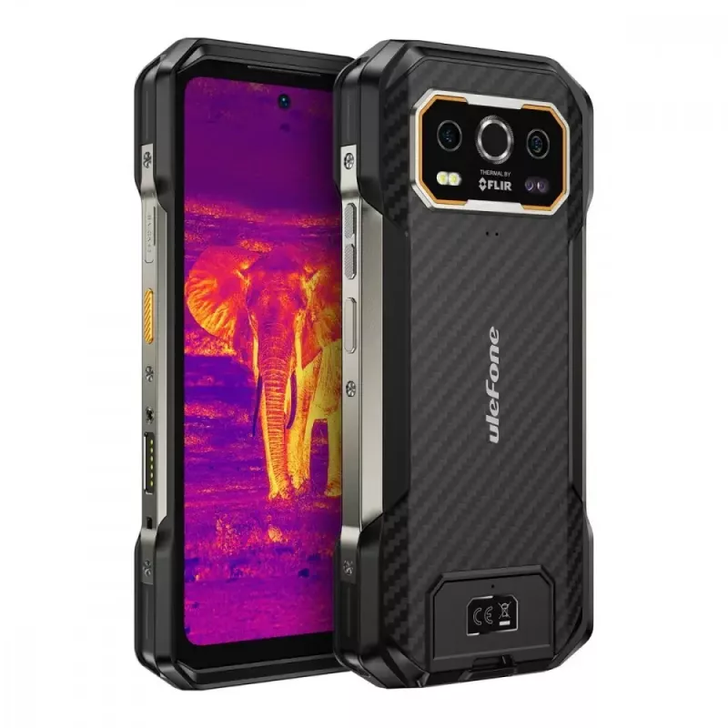 Viedtālrunis UleFone Armor 27T 6.58 collas 12GB RAM 256GB Melns, Enerģijas klase A