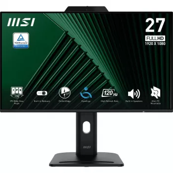 MSI PRO MP272PMG datora monitors 68,6 cm (27 collas) 1920 x 1080 pikseļi Full HD LCD melns