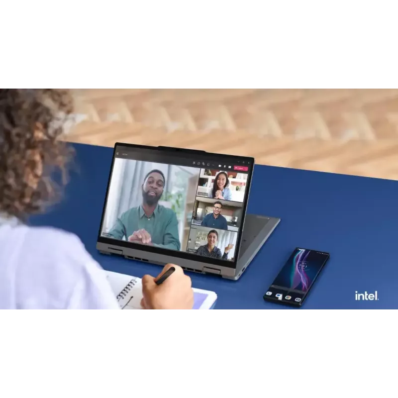 Pārnēsājamais dators Lenovo ThinkBook 14 G5 2in1 14,0 collu Ultra 5 225U 16GB 512GB INT W11Pro Skārienjutīgs Luna Grey