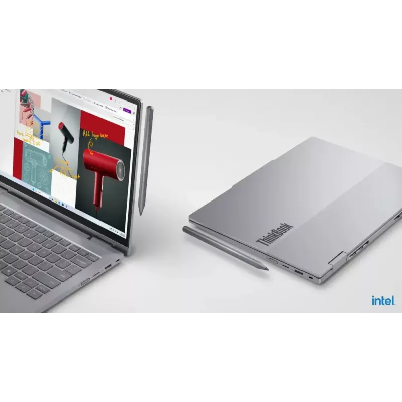 Pārnēsājamais dators Lenovo ThinkBook 14 G5 2in1 14,0 collu Ultra 5 225U 16GB 512GB INT W11Pro Skārienjutīgs Luna Grey