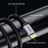 DisplayPort kabelis Unitek C1628GY01-2M — 2 m, DisplayPort 2.1, 7680×4320 @ līdz 240 Hz, 32.4 kanāli, alvots varš