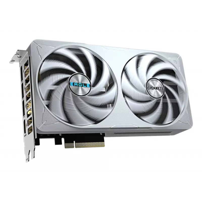 GIGABYTE GeForce RTX 5060 Ti EAGLE OC ICE 8G grafiskā karte - 8 GB GDDR7, 128 bitu, PCI-E 5.0, 2617 MHz kodola frekvence, 3 x DisplayPort, 1 x HDMI, GV-N506TEAGLEOC ICE-8GD