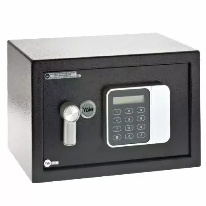 Brīvi stāvošs seifs Yale YSG/250/DB2 — Tērauds, kombinētā slēdzene, 16 L, melna, grīdas/sienas stiprinājums