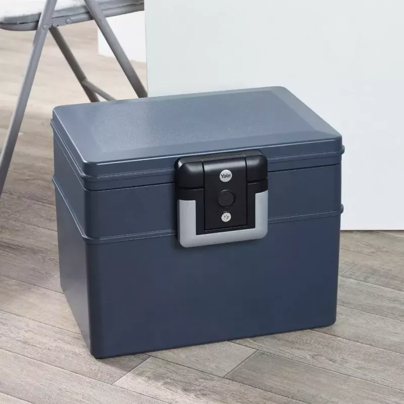 Brīvi stāvošs seifs Yale YFWC/329/KB1 16,5L Atslēgas slēdzene Pelēks Melns