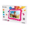 BLOW KidsTAB7 V2 planšetdators, 7" 1280x800, A133 1,5 GHz, 4 GB RAM, 32 GB, Android 14, ar maciņu, rozā