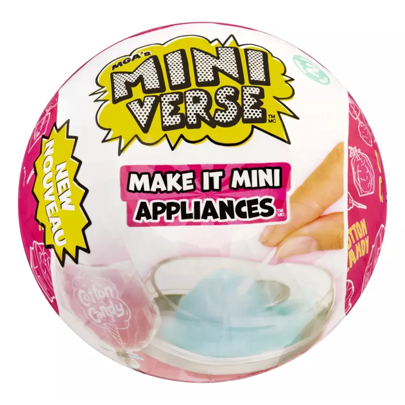 Miniverse MGA's - Make It Mini Appliances Series 2 in PDQ, 8 gadi, Daudzkrāsains, Plastmasa