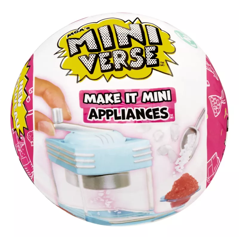 Miniverse MGA's - Make It Mini Appliances Series 2 in PDQ, 8 gadi, Daudzkrāsains, Plastmasa