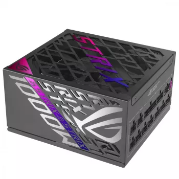 ASUS ROG STRIX-1000P-GAMING barošanas bloks 1000 W 20+4 kontaktu ATX ATX melns, sudrabains