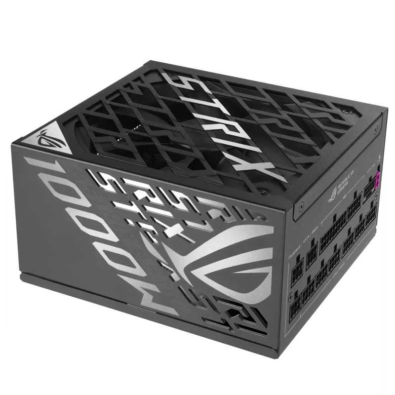 ASUS ROG STRIX-1000P-GAMING barošanas bloks 1000 W 20+4 kontaktu ATX ATX melns, sudrabains
