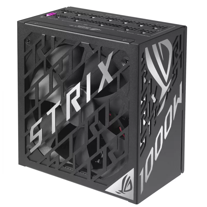 ASUS ROG STRIX-1000P-GAMING barošanas bloks 1000 W 20+4 kontaktu ATX ATX melns, sudrabains