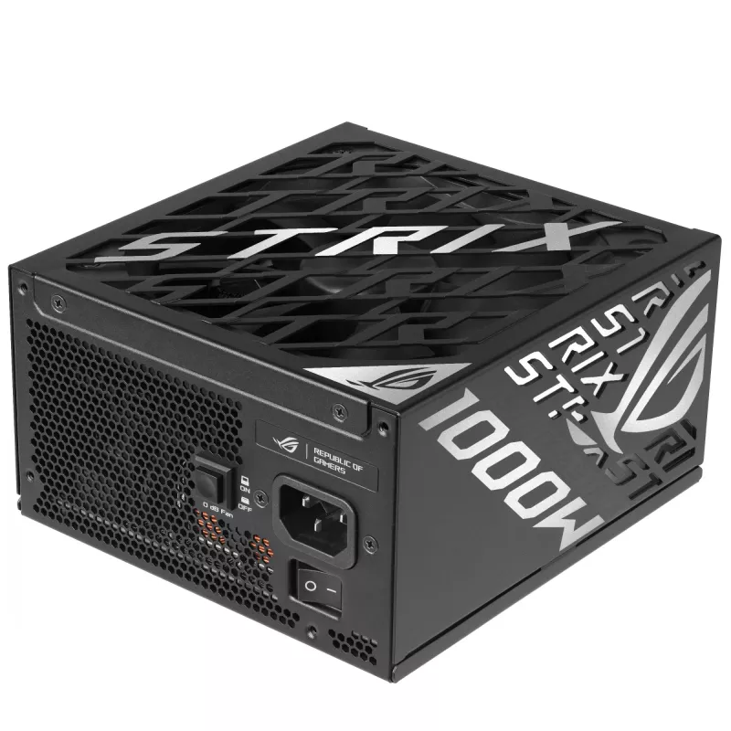 ASUS ROG STRIX-1000P-GAMING barošanas bloks 1000 W 20+4 kontaktu ATX ATX melns, sudrabains